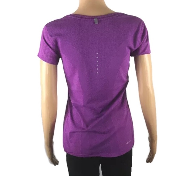 Purple Nike Running Shirt - Dri Fit - Size XS - Picture 3 of 8